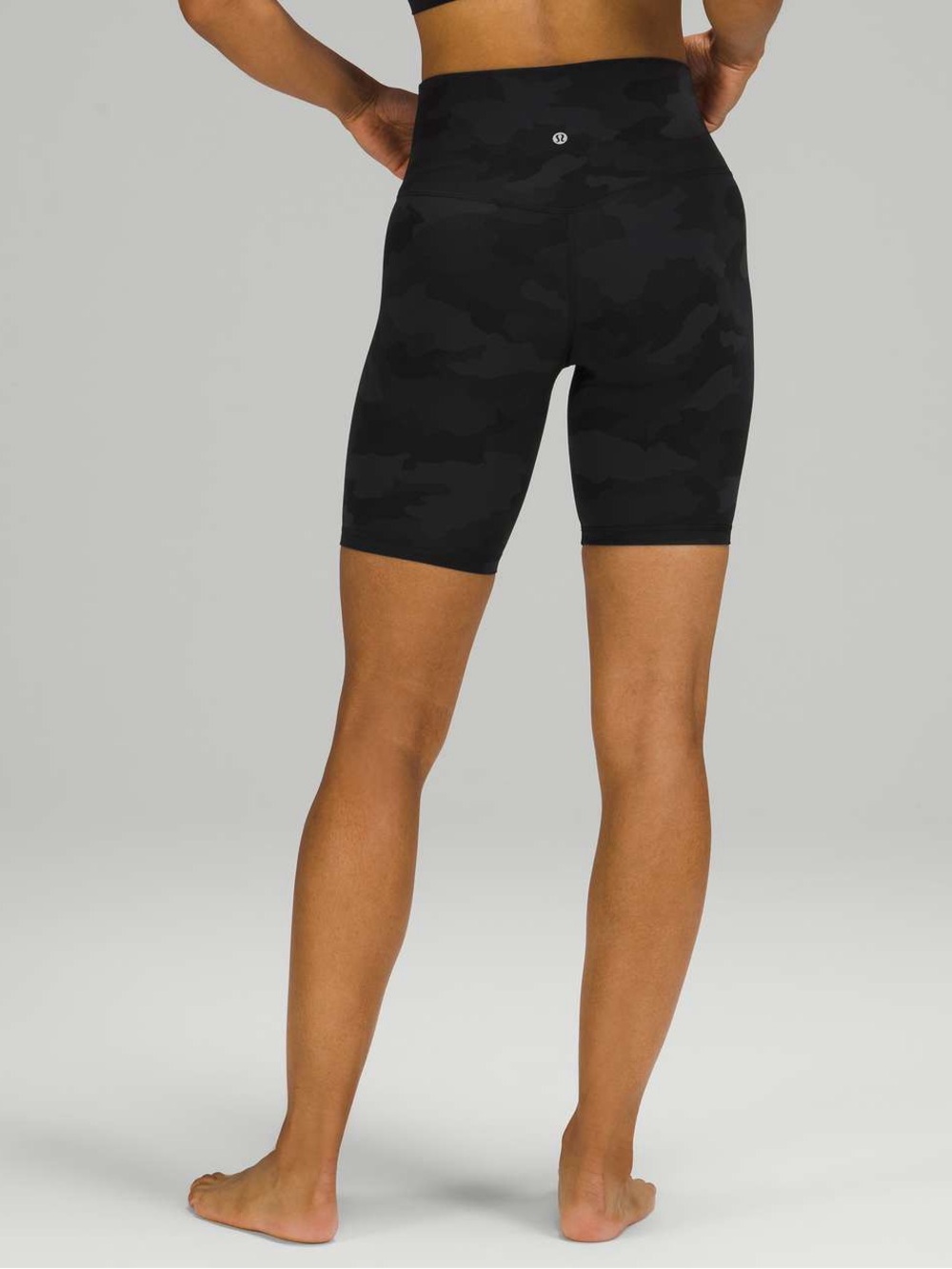 Lululemon Align Short 8” Heritage 365 Camo Deep Coal Multi Size 6